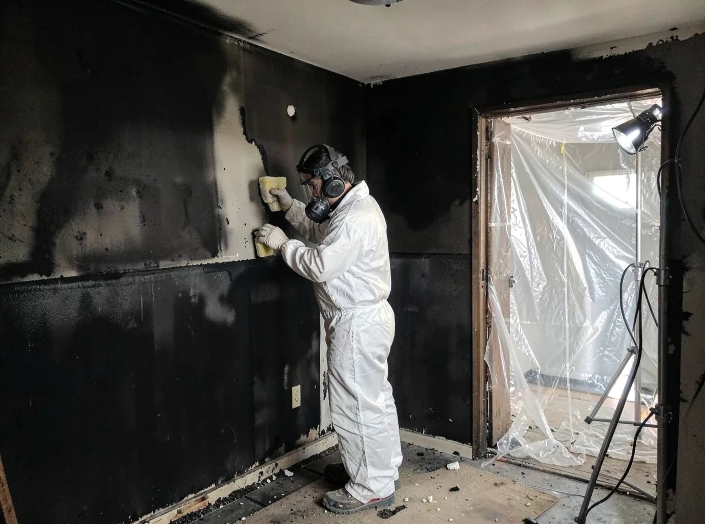 Fire Damage Restoration company in Vandalia, MI